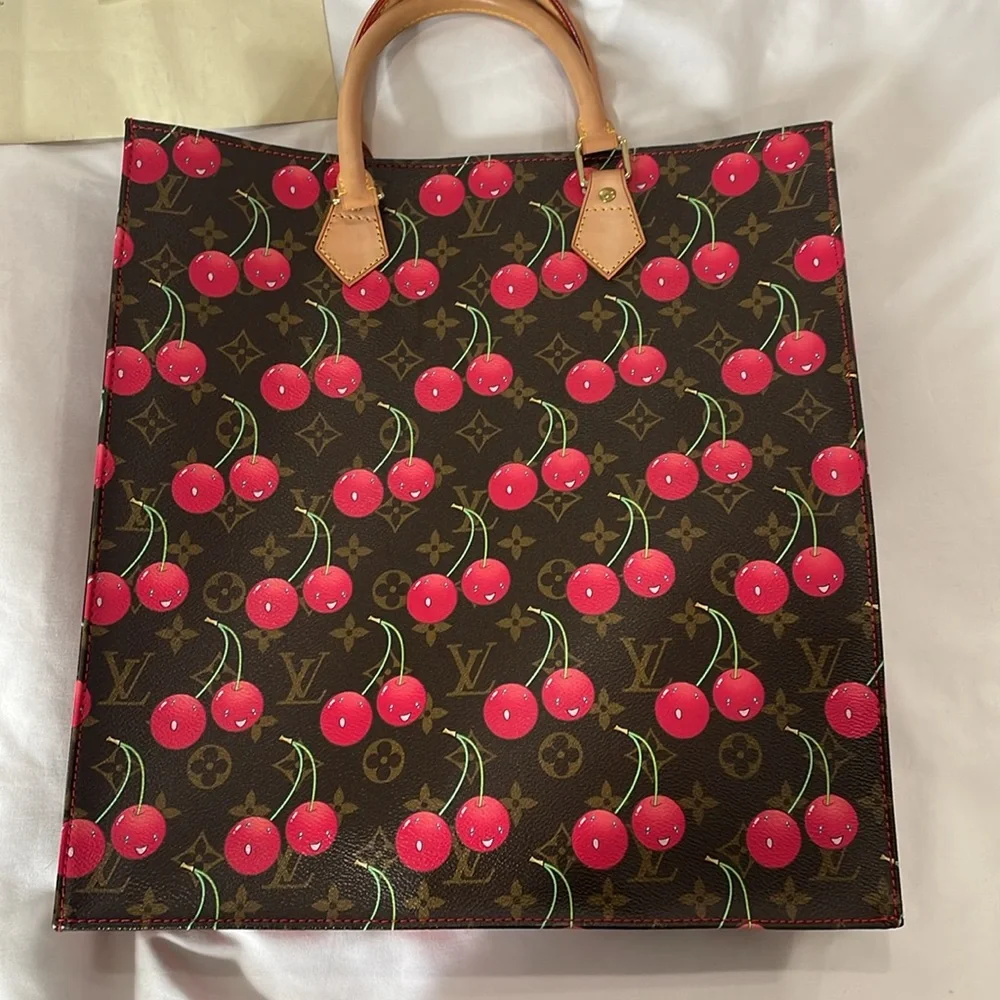 Takashi Murakami X Louis Vuitton Monogram Cerises Sac Plat - Picture 5 of 17